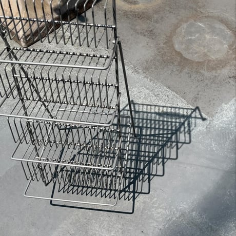 USED METAL CD RACK