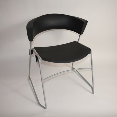 USED "GIROFLEX" IRON LEG CHAIR
