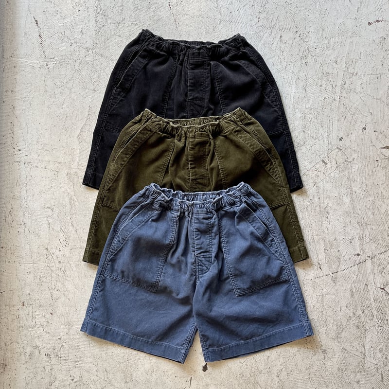 美品COMFORTABL REASON／コーデュロイショートパンツ COMFORTABLE REASON “Fade Cord Shorts” | CopyAr