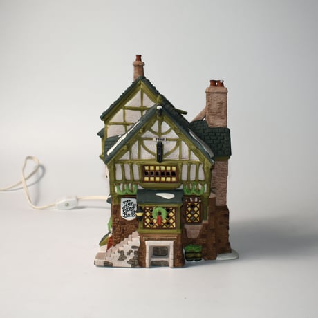 USED "DEPARTMENT 56" CERAMIC HOME LAMP