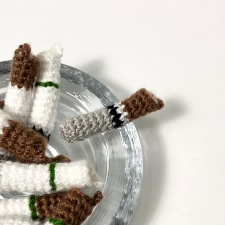 NEW HAND-KNITTED CIGARETTES