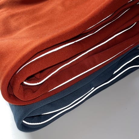COMFORTABLE REASON "Brushed Back Track Pants"