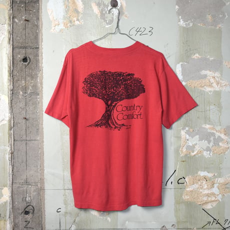 USED "COUNTRY COMFORT" POCKET T-shirt