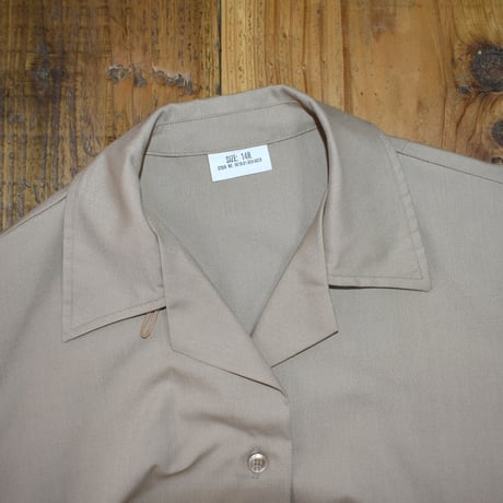 LADIES USED MILITARY S/S SHIRT
