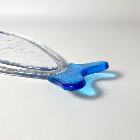 USED GLASS FISH TRAY