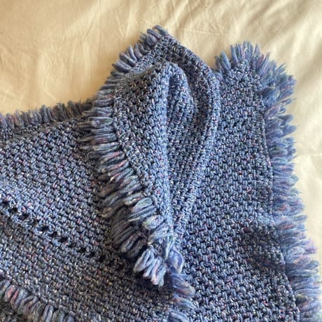 HAND KNIT BLANKET