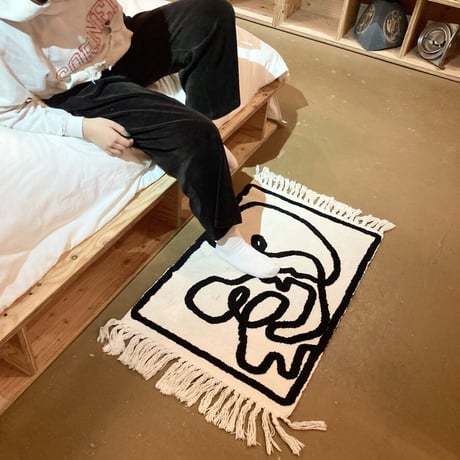 COTTON ABSTRACT RUG