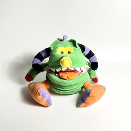 USED "MONSTER.COM / THUMPASAURUS" TWO PLUSH MONSTERS