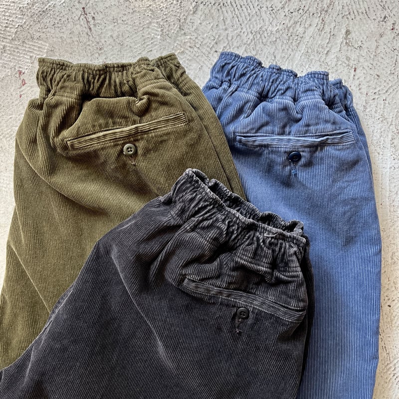 COMFORTABLE REASON “Fade Cord Shorts” | CopyAr