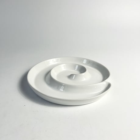 USED "TOGNANA" CERAMIC SWIRL PLATE