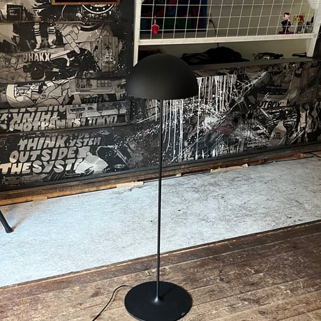 JAPAN USED “PANASONIC” METAL FRAME PLASTIC SHADE FLOOR LAMP