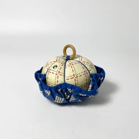USED FABRIC PIN CUSHION