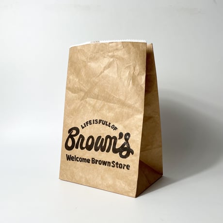 BROWN STORE ORIGINAL TYVEK BAG