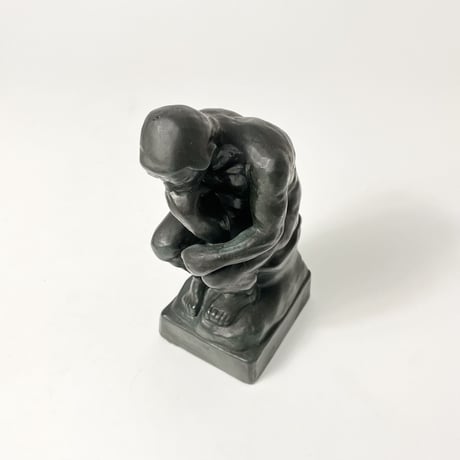 USED "THE THINKER" CERAMIC STATUE