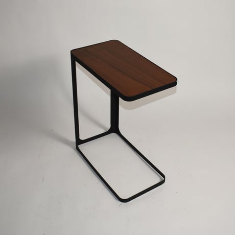 USED WOODEN TOP BOARD SIDE TABLE