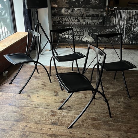 USED "CATTELAN ITALIA" FOLDING CHAIR