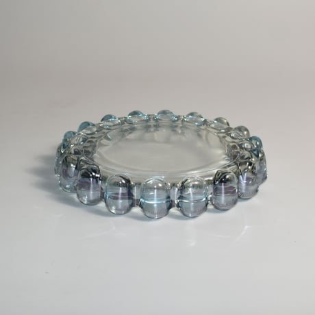 VINTAGE GLASS ASHTRAY