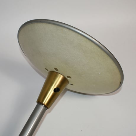 VINTAGE 60-70'S "TRW SYSTEM GROUP" IRON TABLE LAMP