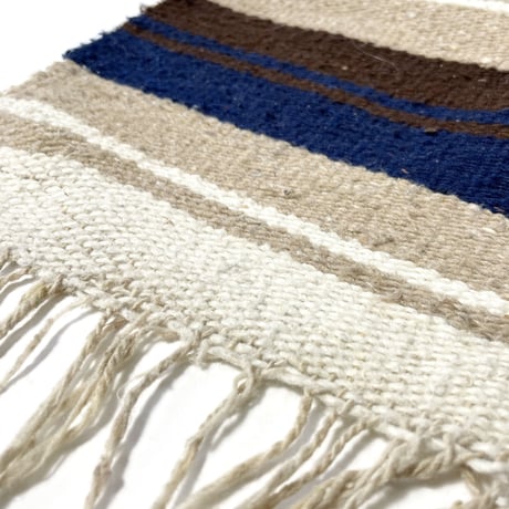 USED INDIAN NATIVE WOOL RUG
