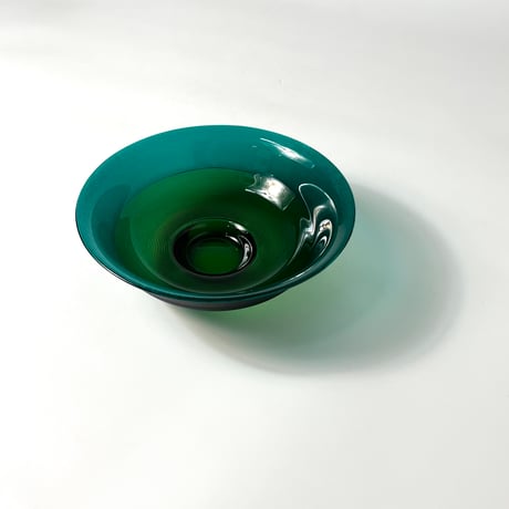 USED "BOHEMIA" GLASS BOWL