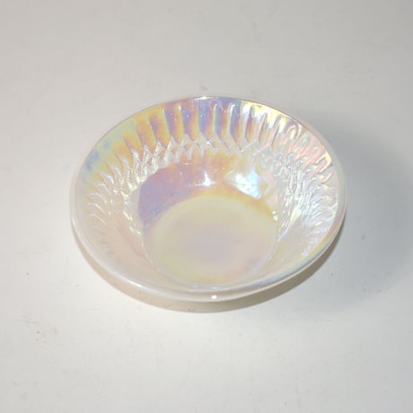 VINTAGE 70'S "ANCHOR HOCKING" MILK GLASS SMALL TRAY