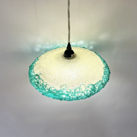 VINTAGE 60'S ACLYLIC PENDANT LAMP