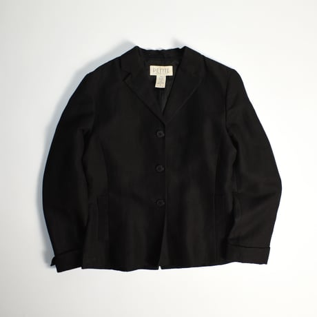 USED "PETITE SOPHISTICATE" OPEN COLLAR JACKET