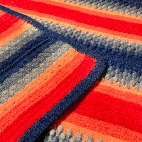 USED HANDMADE BLANKET