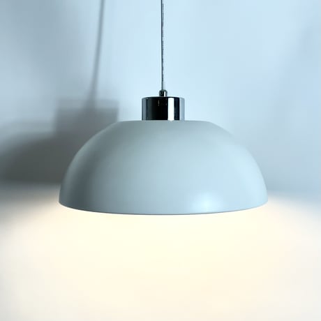 USED METAL SHADE PENDANT LAMP