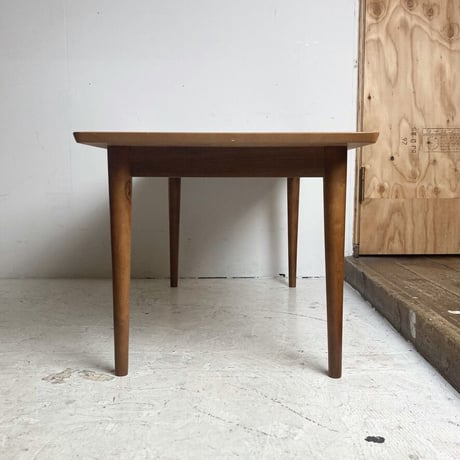 STACKING WOODEN GLASS TABLE