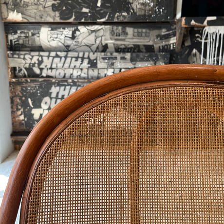 USED RATTAN ARM CHAIR