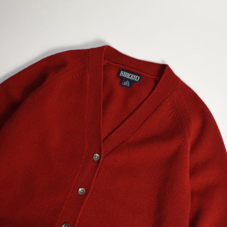 USED 90'S "LANDS END" KNIT CARDIGAN