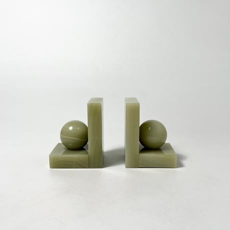 USED MARBLE BOOKEND