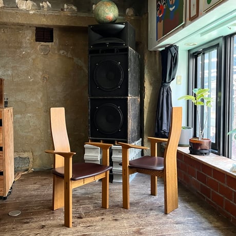 JAPAN USED “TAKUMI KOUGEI / BAN” HIGH BACK CHAIR
