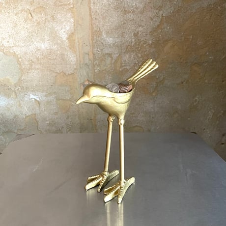USED BIRD CANDLE HOLDER