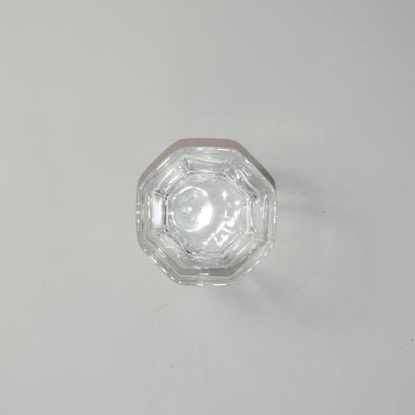 NEW OCTAGON GLASS CUP