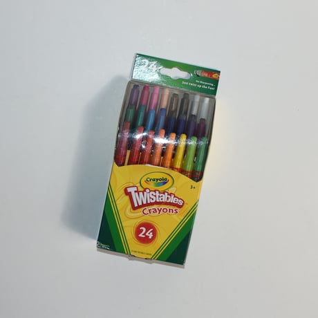 "CRAYOLA" TWISTABLES CRAYONS 24 COLORS