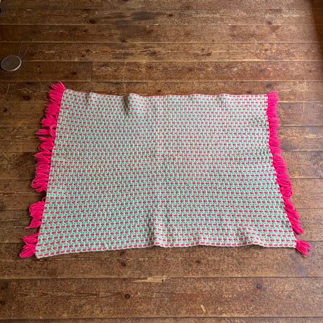 USED HANDMADE BLANKET