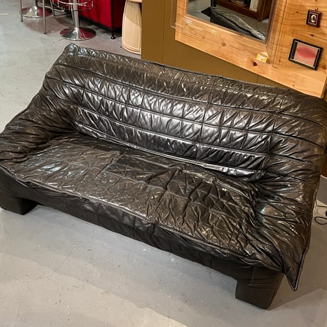 USED LEATHER 3P SOFA