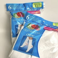 "FRUIT OF THE ROOM" SOFTER CUSHIONING & EXCEPTIONAL FIT SOCKS