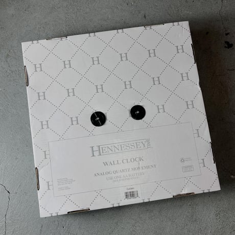 NEW “HENNESSEY TIME” WALL CLOCK