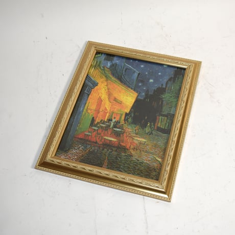 USED LA PASTICHE CAFE TERRACE AT NIGHT "VINCENT VAN GOGH"