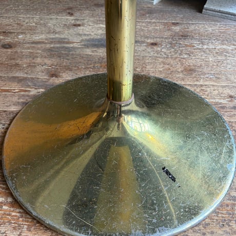 USED METAL FRAME VINYL LEATHER STOOL