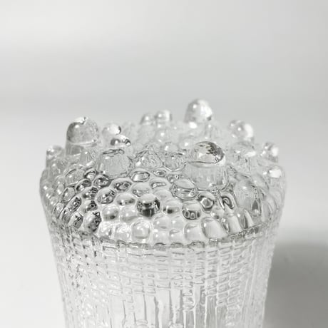 USED "IITTALA / ULTIMA THULE" OLD-FASHIONED GLASSES (LARGE)