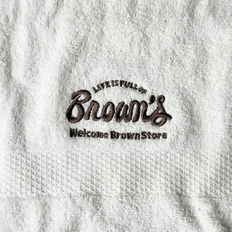 BROWN STORE ORIGINAL MOTEL BATH TOWEL