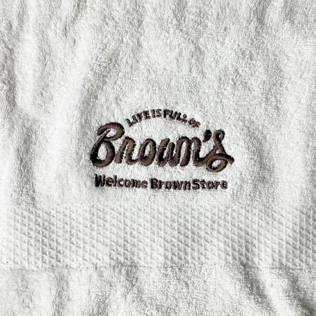 BROWN STORE "ORIGINAL MOTEL BATH TOWEL"