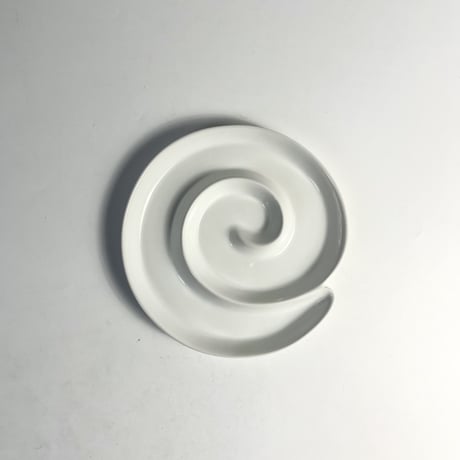 USED "TOGNANA" CERAMIC SWIRL PLATE