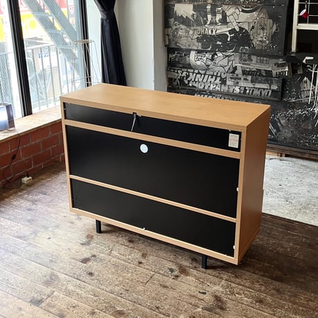 JAPAN USED WOODEN SHELF