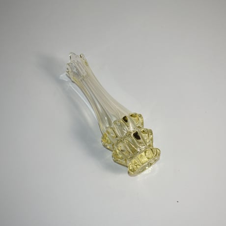USED TEXTURE GLASS FLOWER BASE