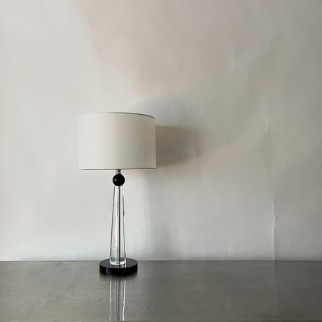 USED ACRYLIC BASE TABLE LAMP